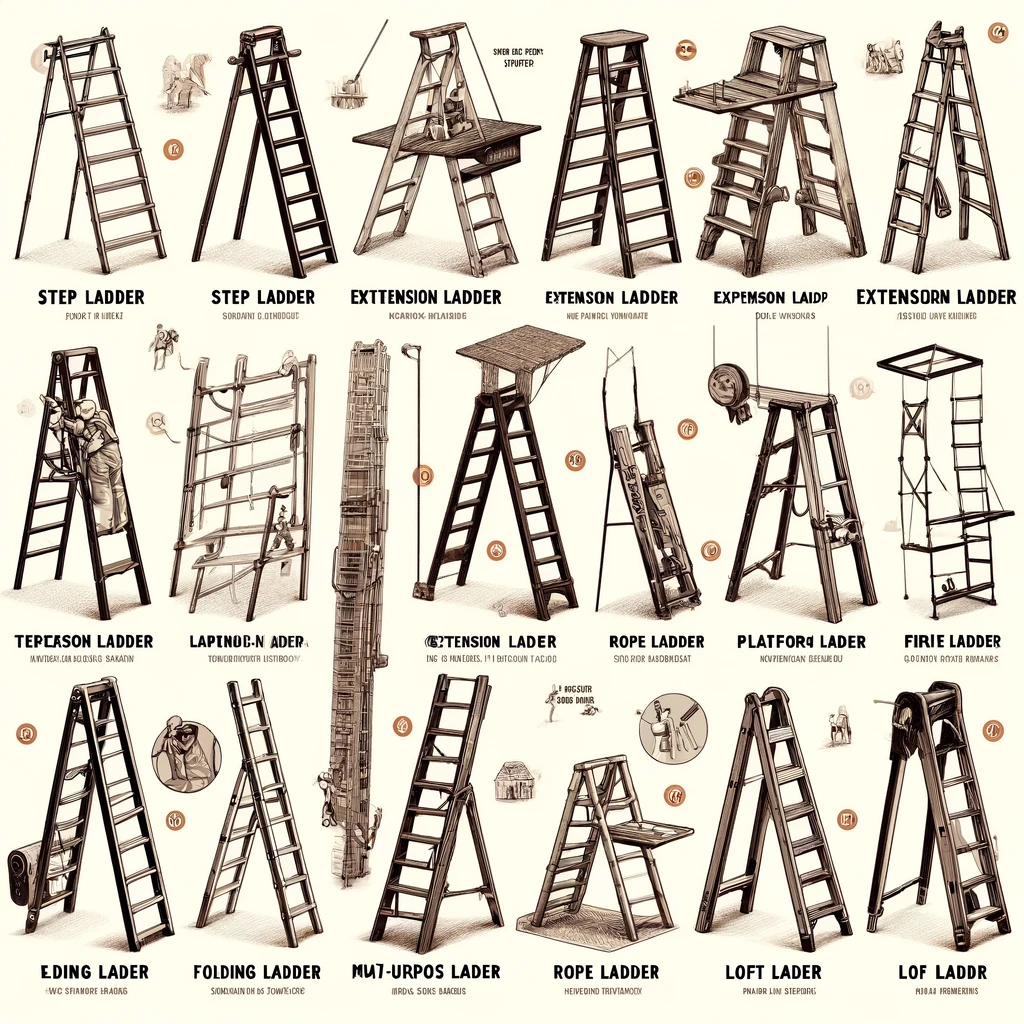 Types of Ladders and Their Uses